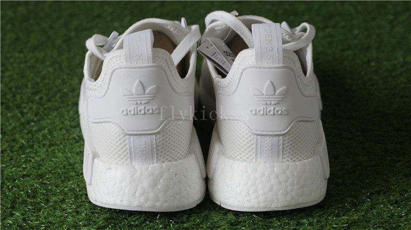 Real Boost Adidas NMD Mesh Triple White